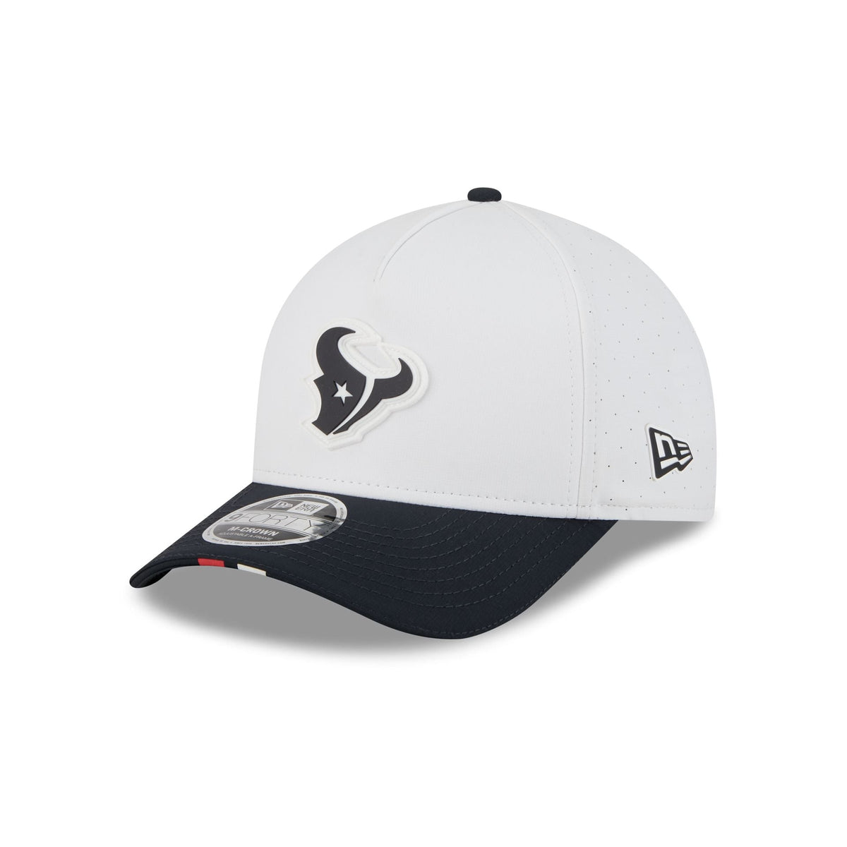 Houston Texans 2025 Training 9FORTY M-Crown A-Frame Snapback Hat