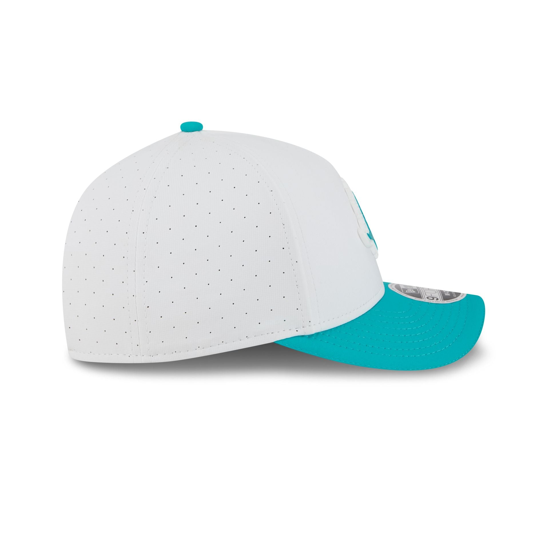 Miami Dolphins 2025 Training 9FORTY M-Crown A-Frame Snapback Hat