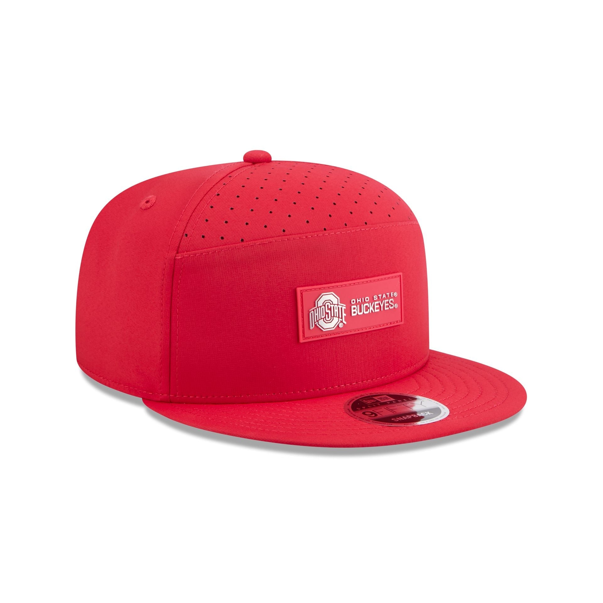 Ohio State Buckeyes Hot Weather Split Panel 9FIFTY Snapback Hat