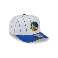 Golden State Warriors Satin Pinstripe 9FIFTY A-Frame Snapback Hat
