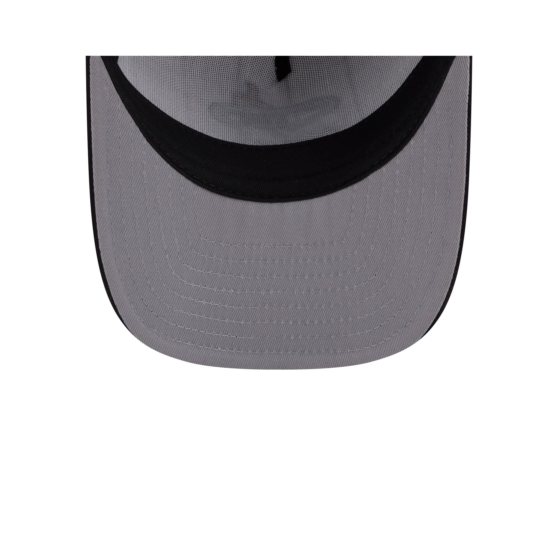 Miami Heat Satin Pinstripe 9FIFTY A-Frame Snapback Hat