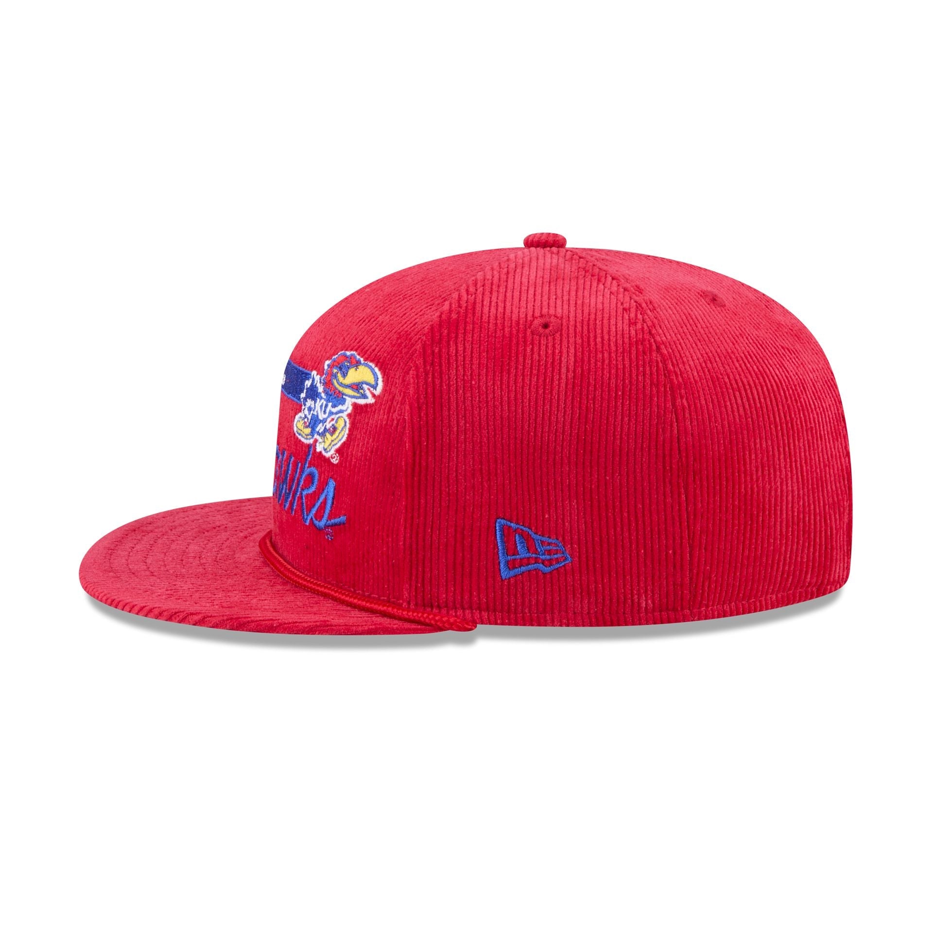 Kansas Jayhawks College Vault Corduroy Rope 9FIFTY Snapback Hat