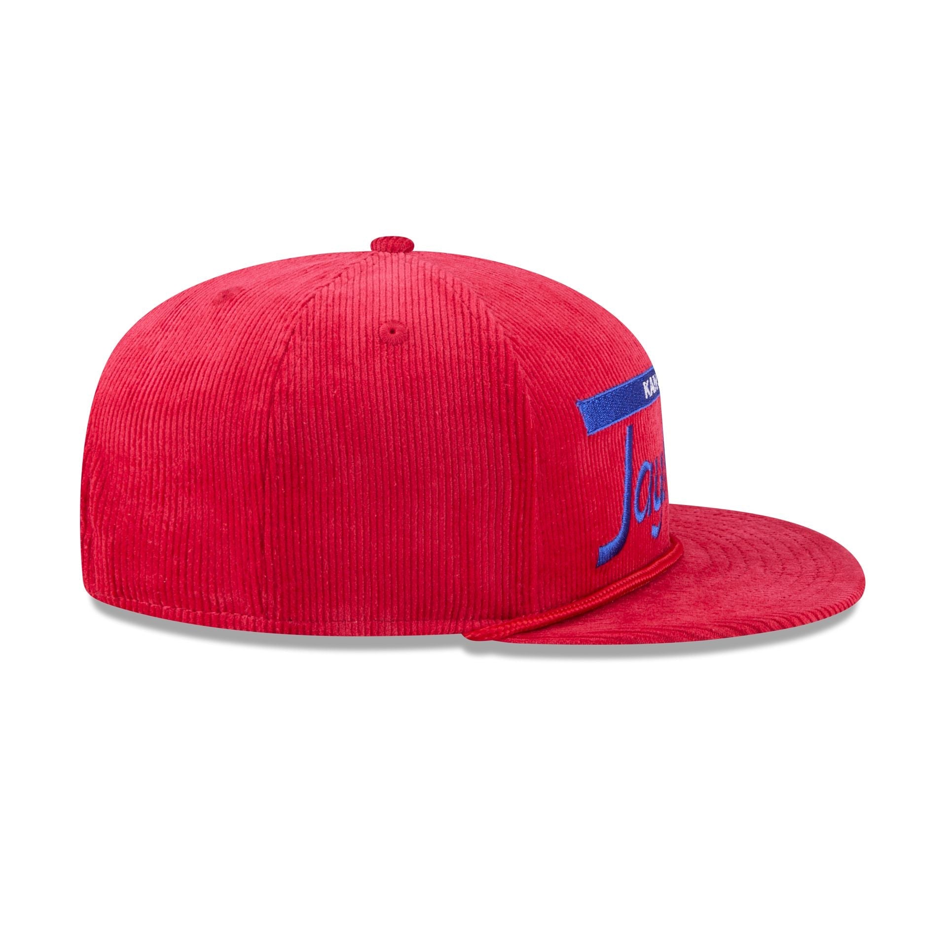 Kansas Jayhawks College Vault Corduroy Rope 9FIFTY Snapback Hat