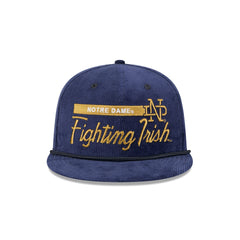 Notre Dame Fighting Irish College Vault Corduroy Rope 9FIFTY Snapback Hat