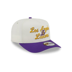 Los Angeles Lakers Chainstitch 9FIFTY A-Frame Snapback Hat