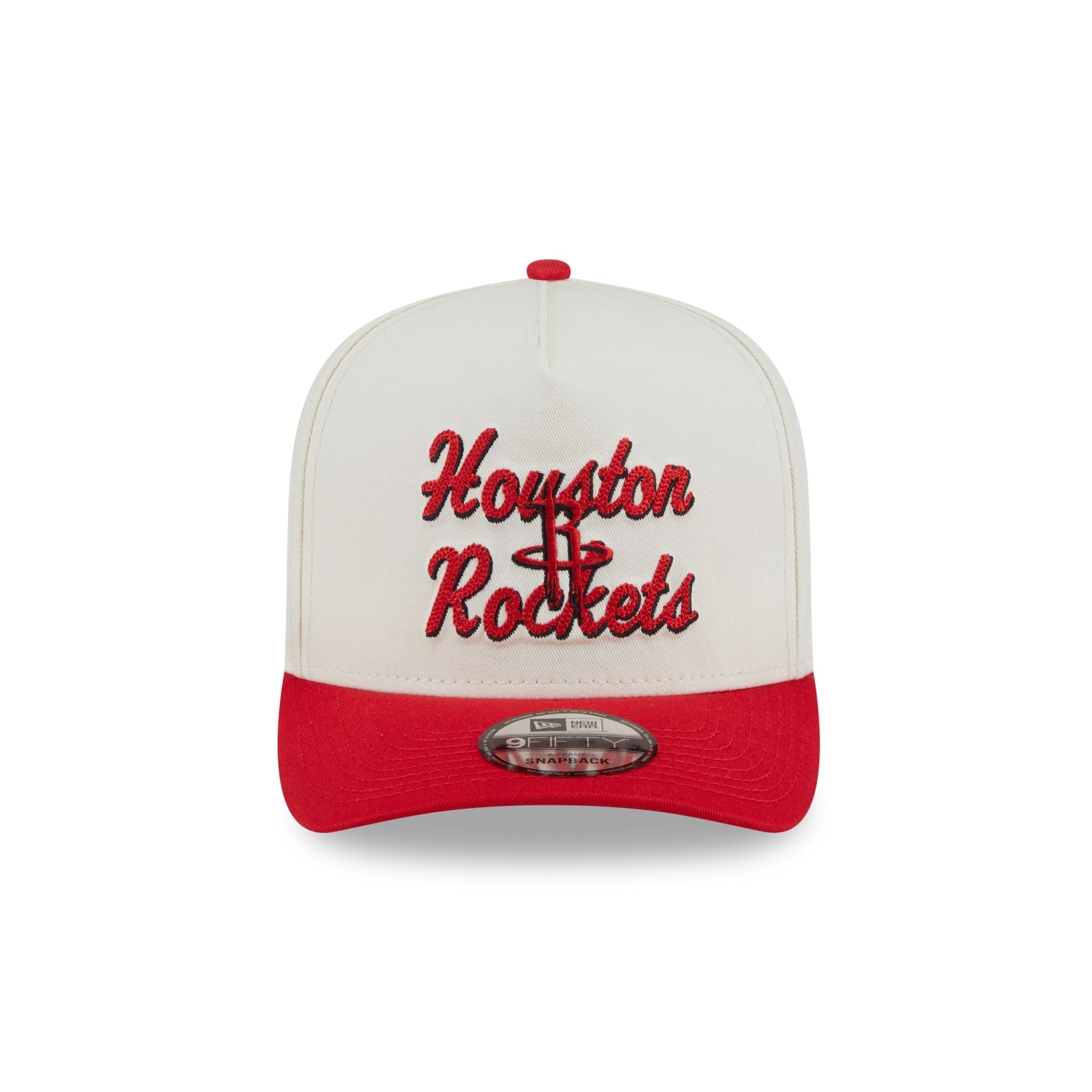 Houston Rockets Chainstitch 9FIFTY A-Frame Snapback Hat