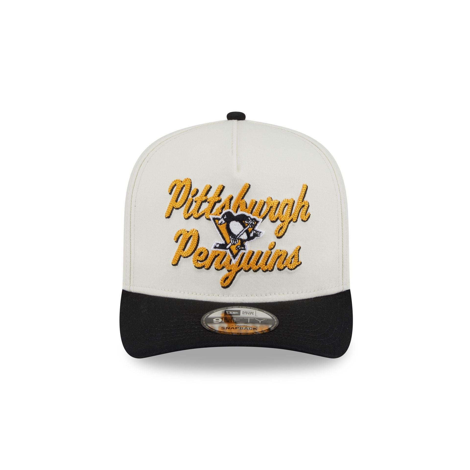Pittsburgh Penguins Chainstitch 9FIFTY A-Frame Snapback Hat