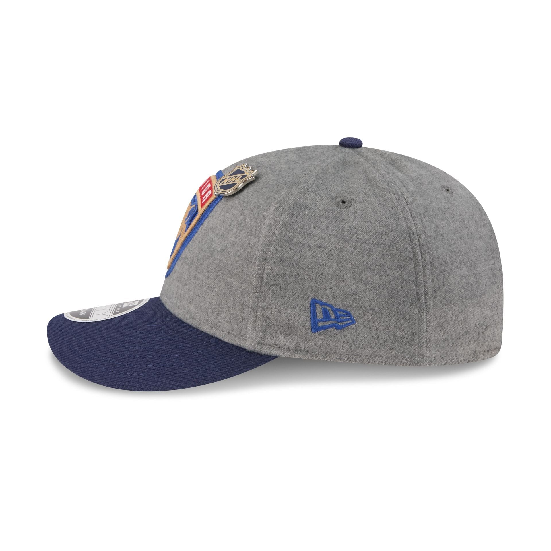 Florida Panthers Heather Gray Wool Low Profile 9FIFTY Snapback Hat