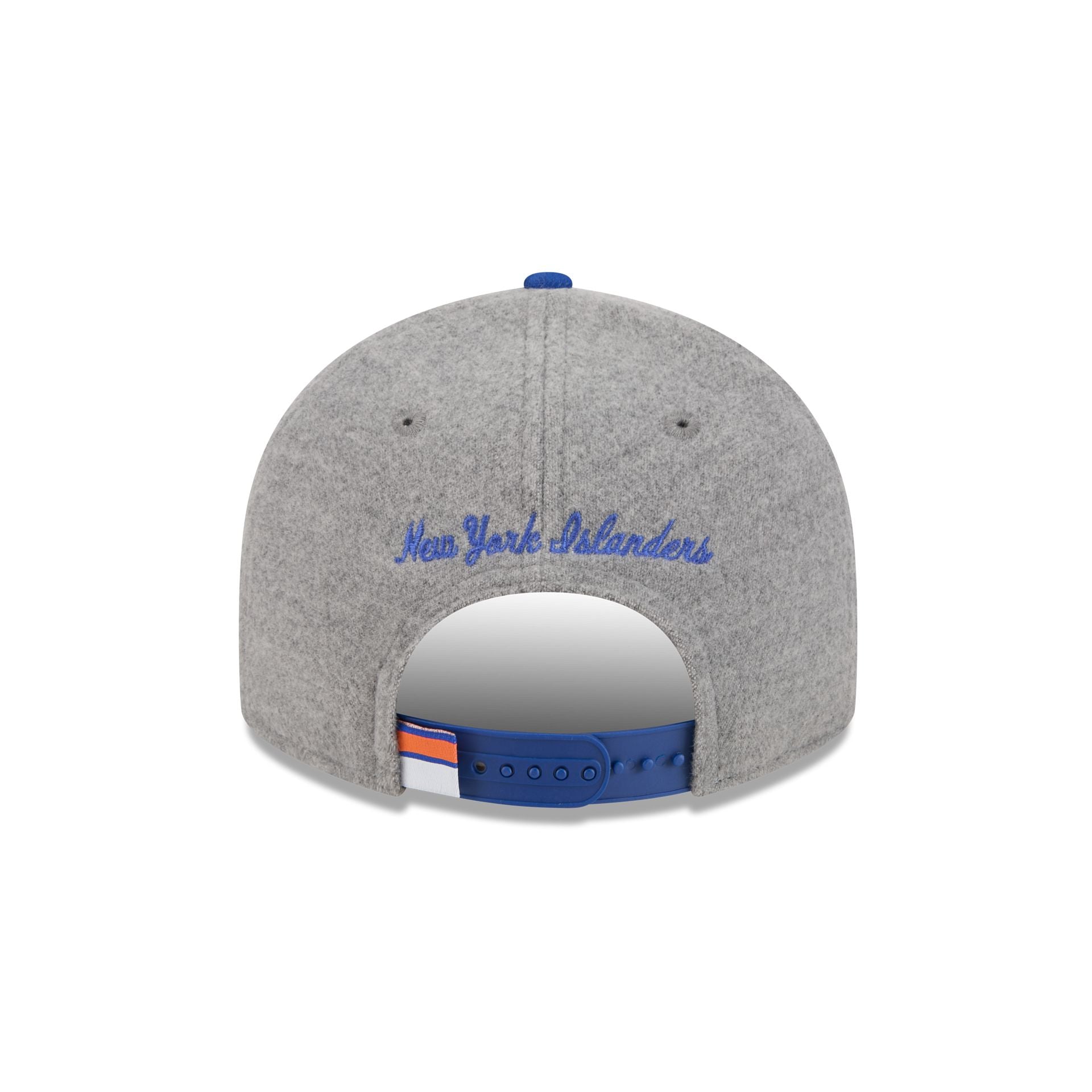 New York Islanders Heather Gray Wool Low Profile 9FIFTY Snapback Hat