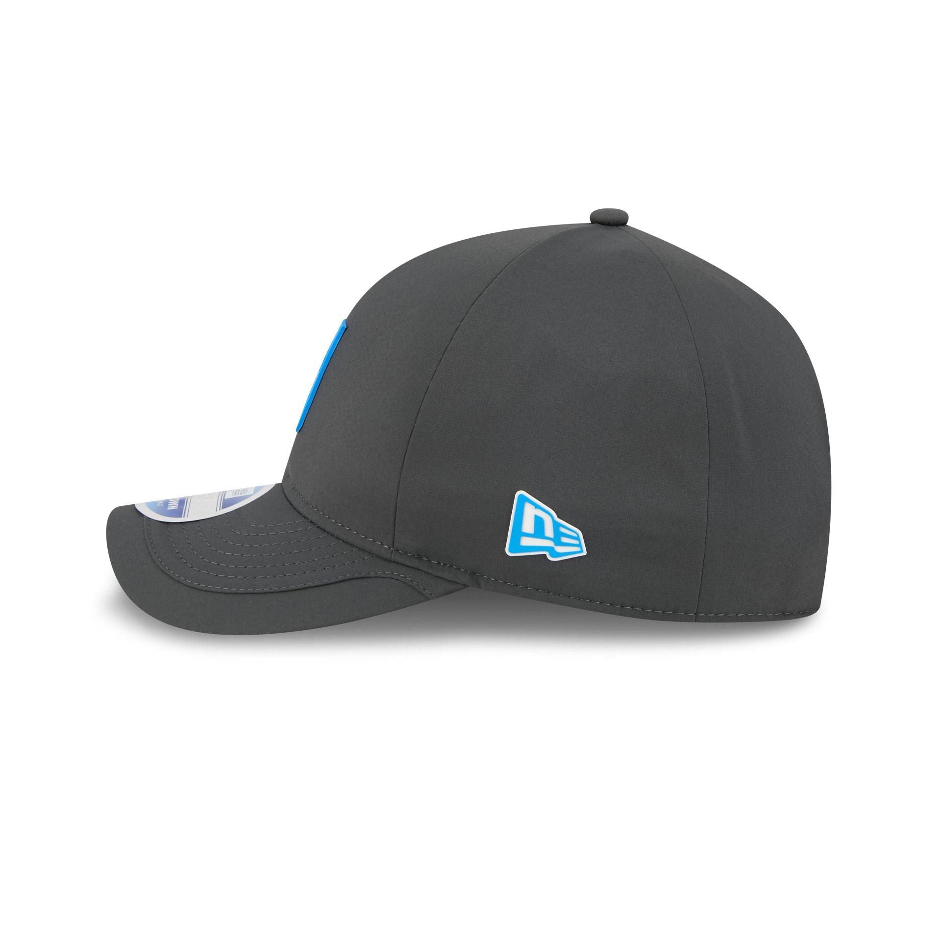 Detroit Lions 2025 Sideline Cold Weather Steel Clouds 9FORTY M-Crown Snapback Hat
