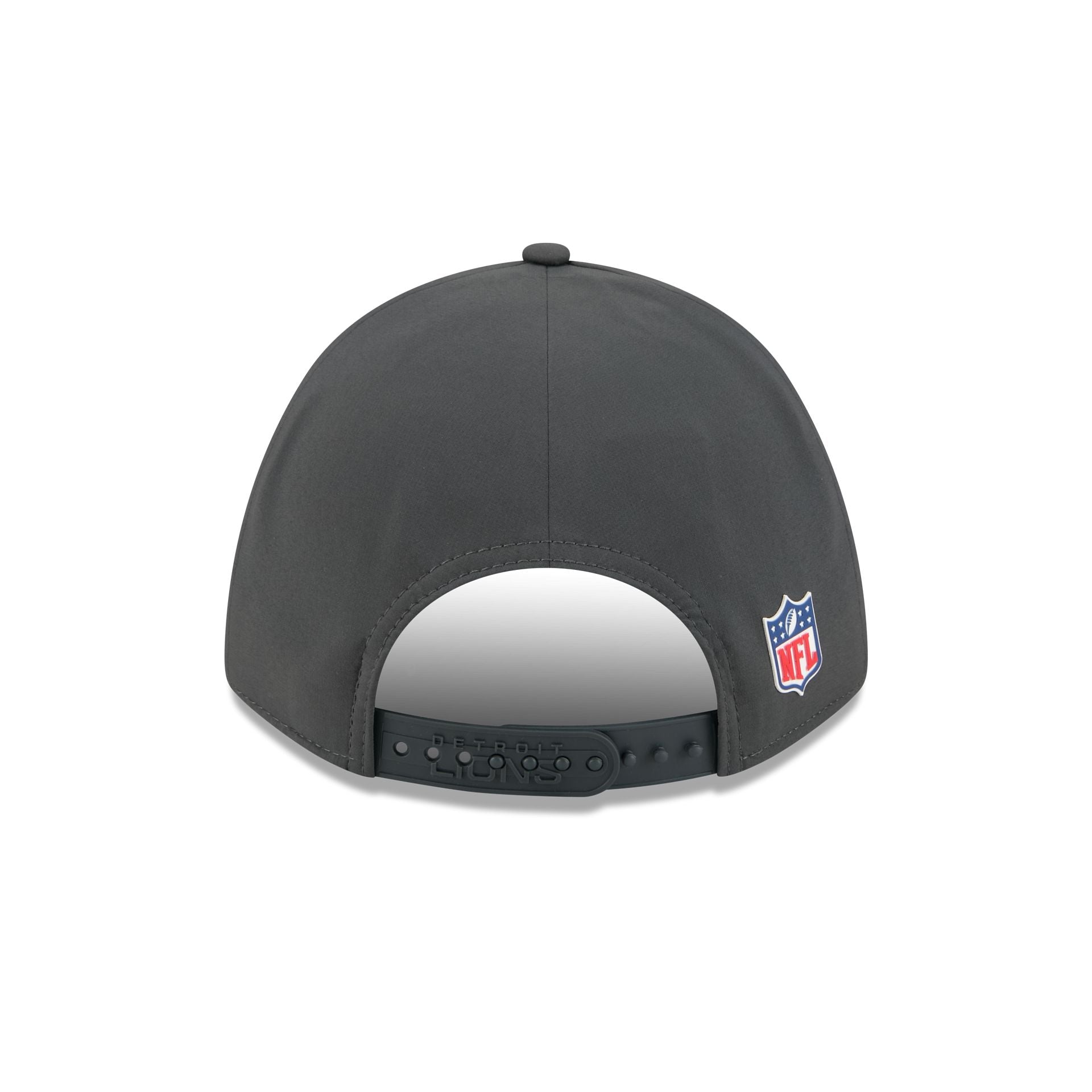 Detroit Lions 2025 Sideline Cold Weather Steel Clouds 9FORTY M-Crown Snapback Hat