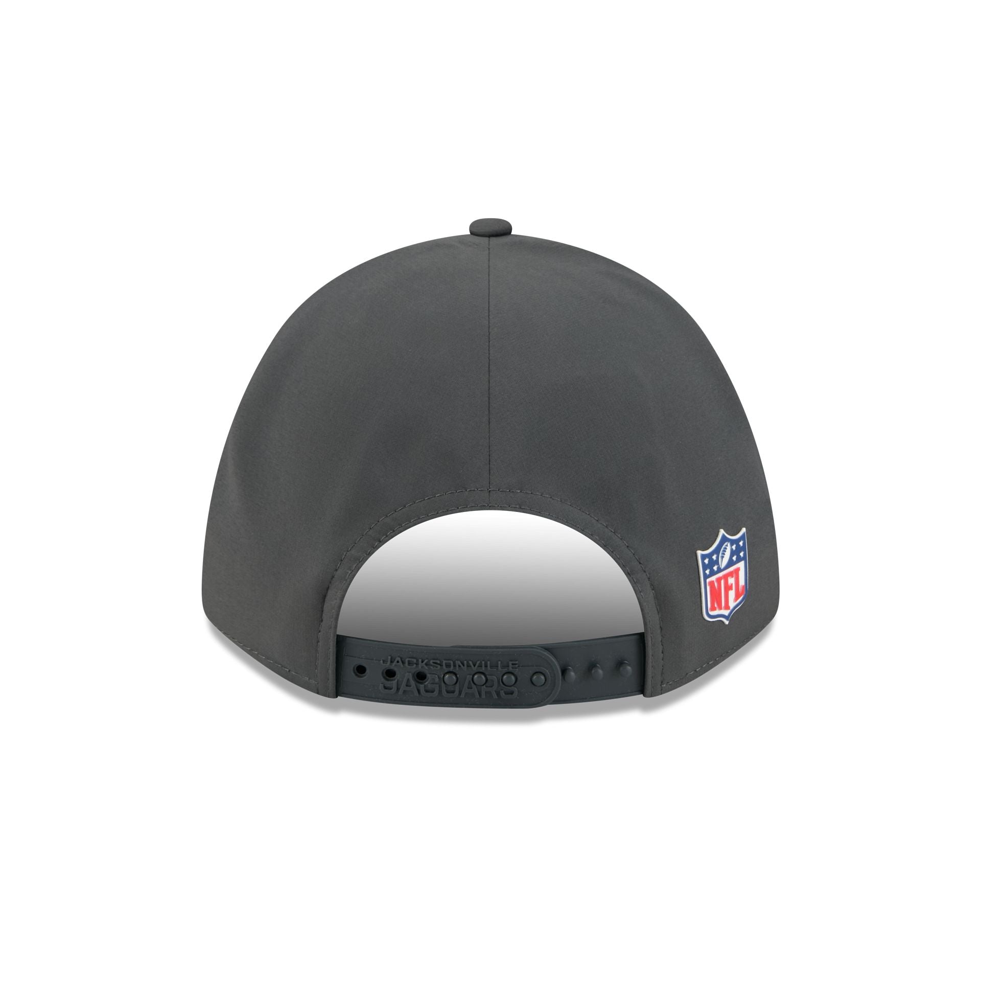 Jacksonville Jaguars 2025 Sideline Cold Weather Steel Clouds 9FORTY M-Crown Snapback Hat