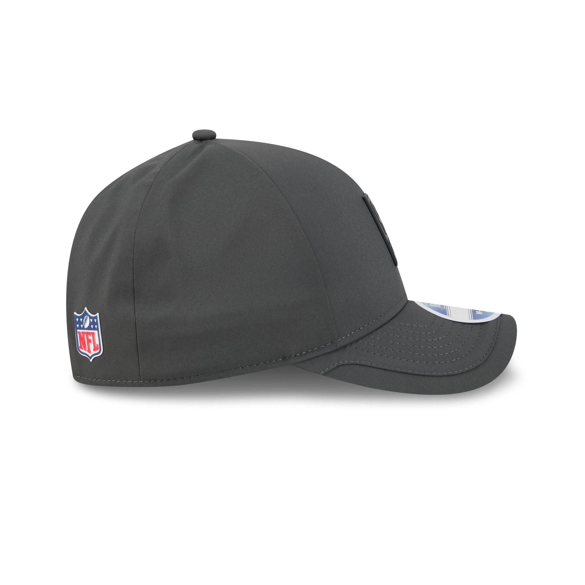 Houston Texans 2025 Sideline Cold Weather Steel Clouds 9FORTY M-Crown Snapback Hat