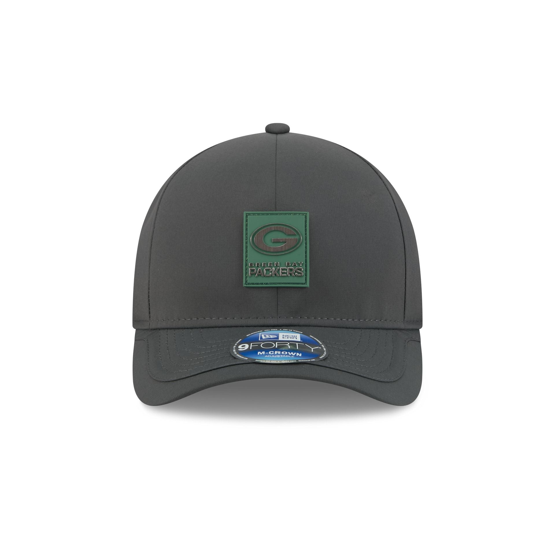 Green Bay Packers 2025 Sideline Cold Weather Steel Clouds 9FORTY M-Crown Snapback Hat