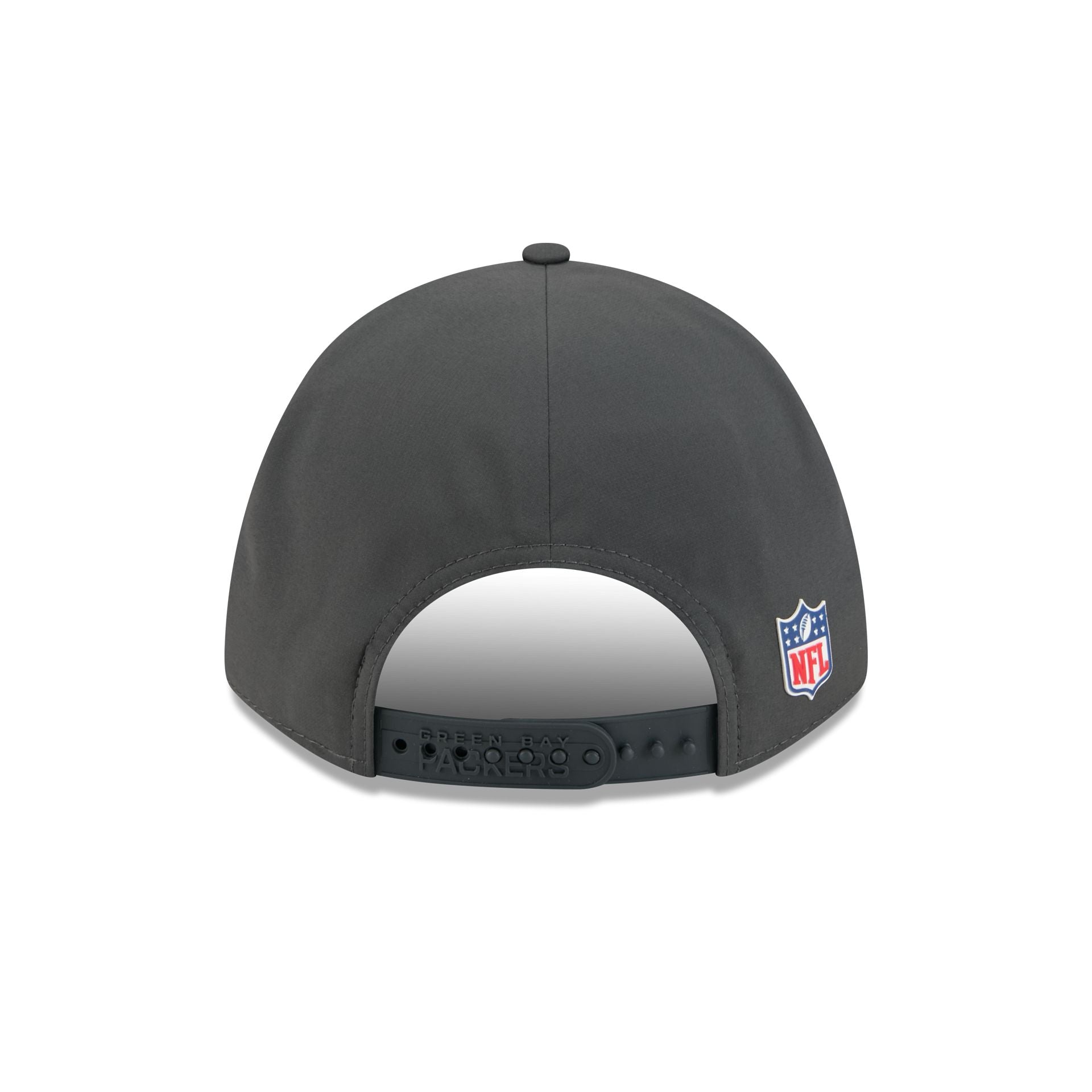 Green Bay Packers 2025 Sideline Cold Weather Steel Clouds 9FORTY M-Crown Snapback Hat