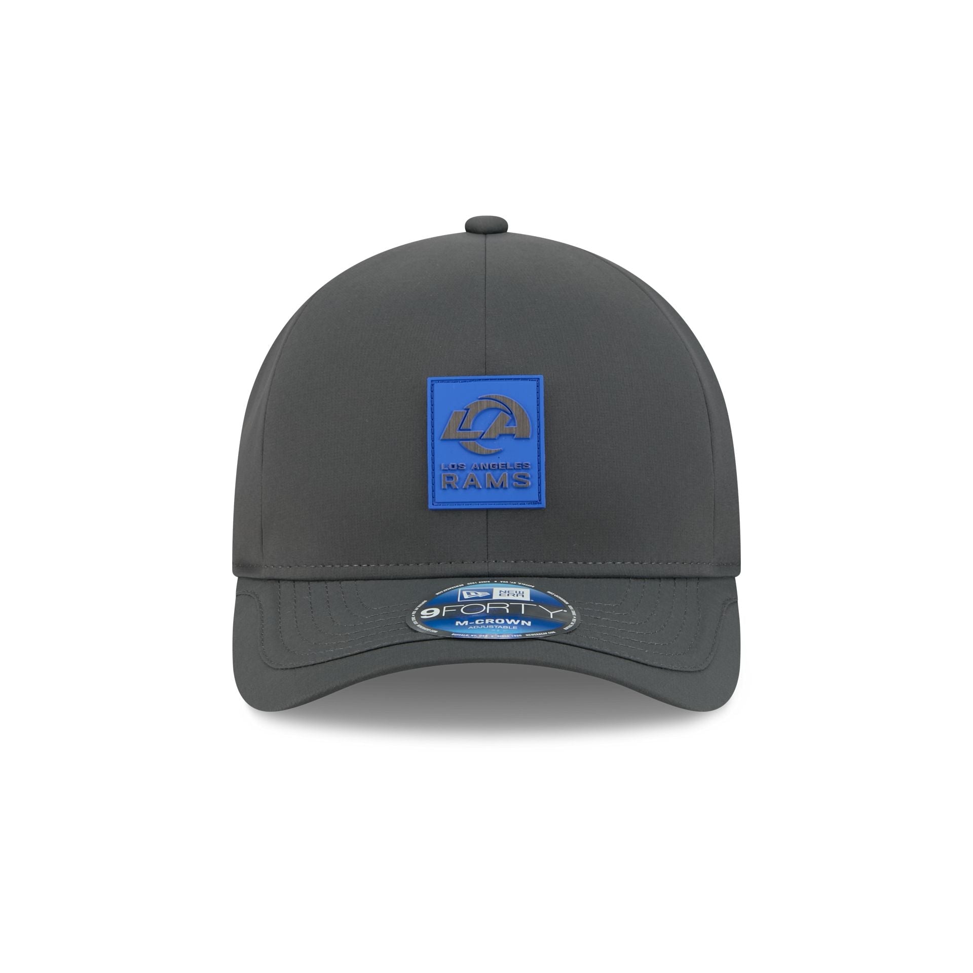Los Angeles Rams 2025 Sideline Cold Weather Steel Clouds 9FORTY M-Crown Snapback Hat