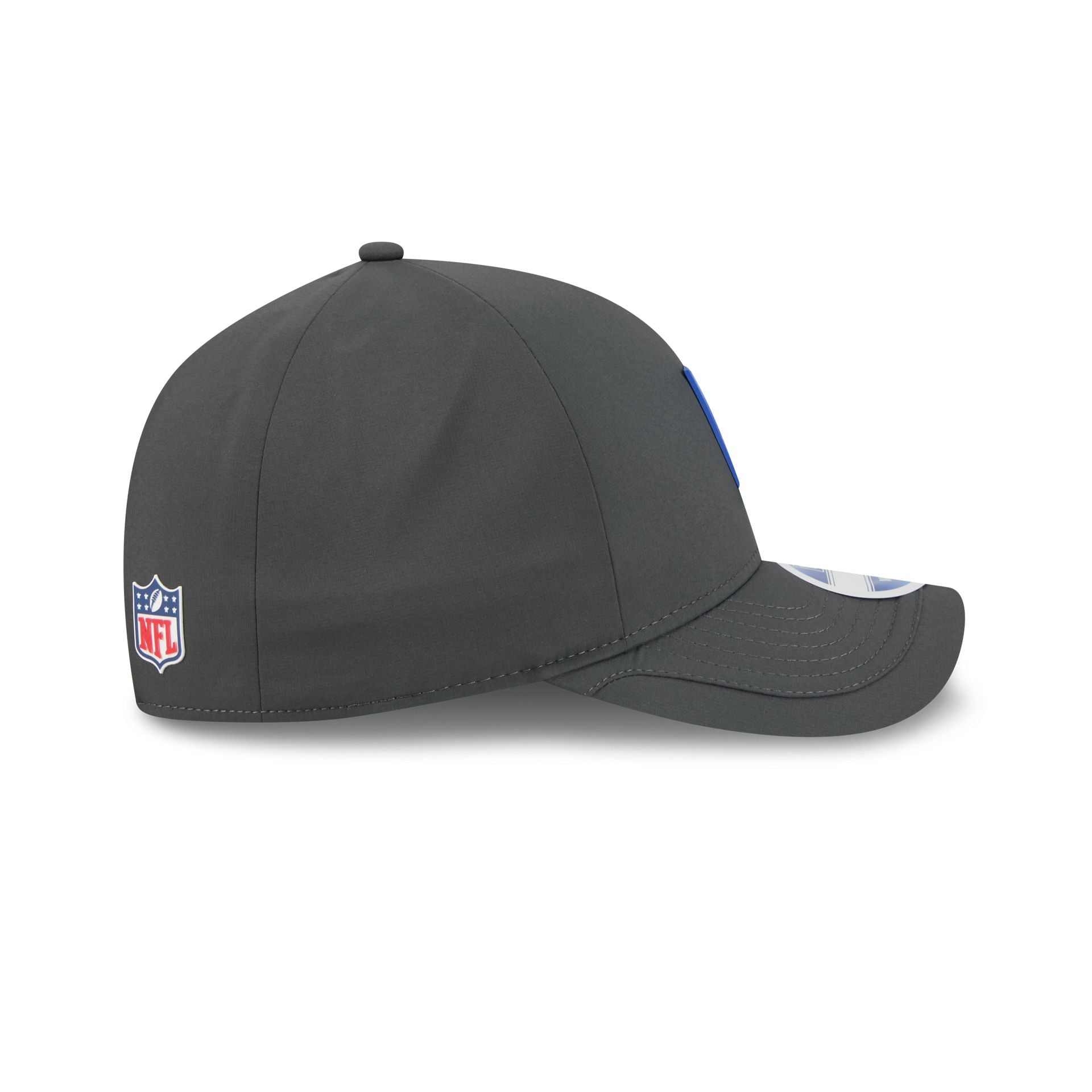 Los Angeles Rams 2025 Sideline Cold Weather Steel Clouds 9FORTY M-Crown Snapback Hat