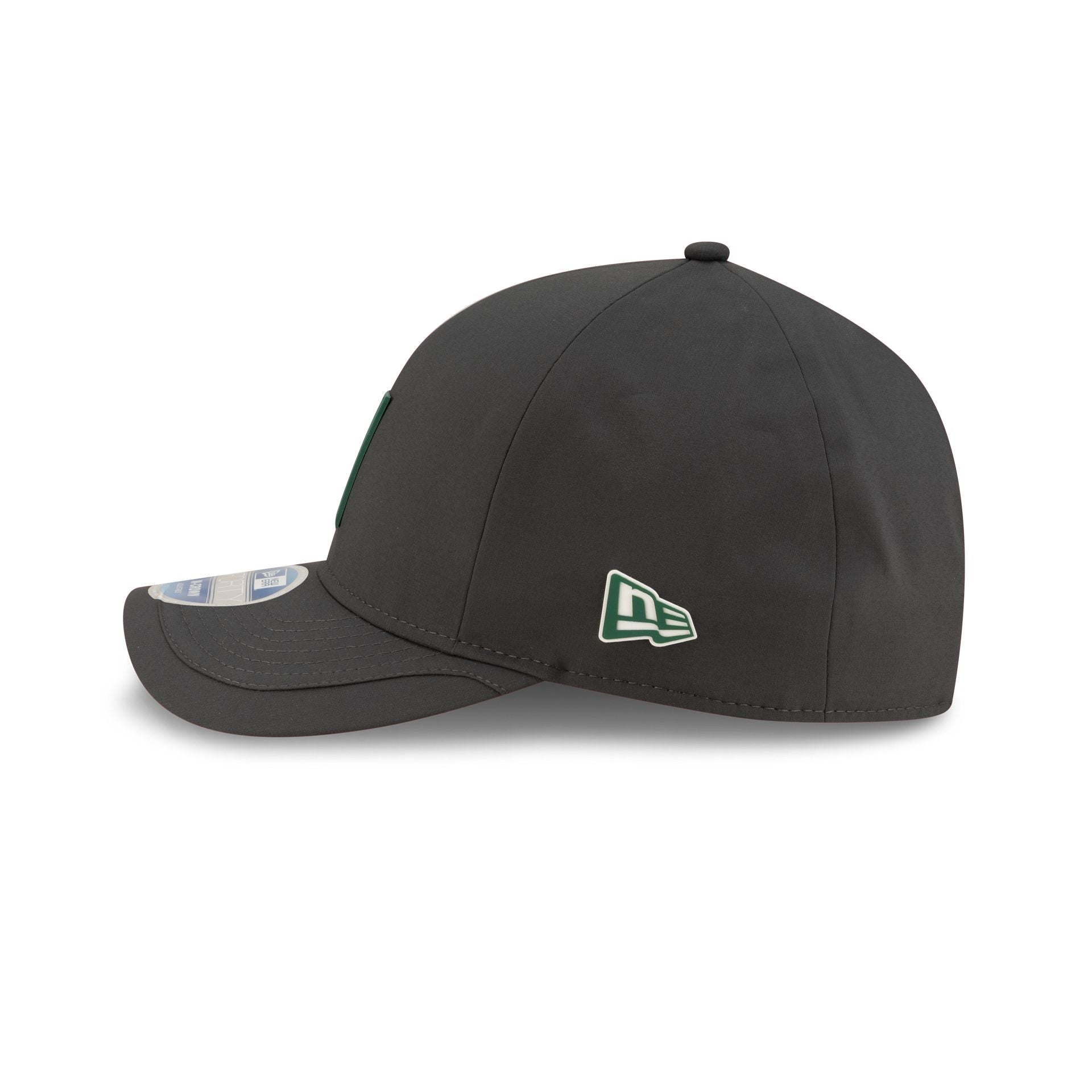 New York Jets 2025 Sideline Cold Weather Steel Clouds 9FORTY M-Crown Snapback Hat