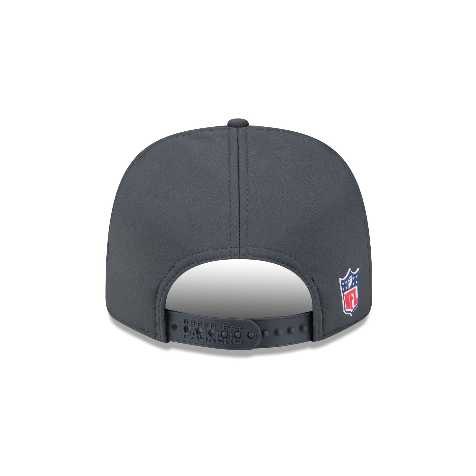 Green Bay Packers 2025 Sideline Cold Weather Steel Clouds 9SEVENTY Stretch-Snap Hat