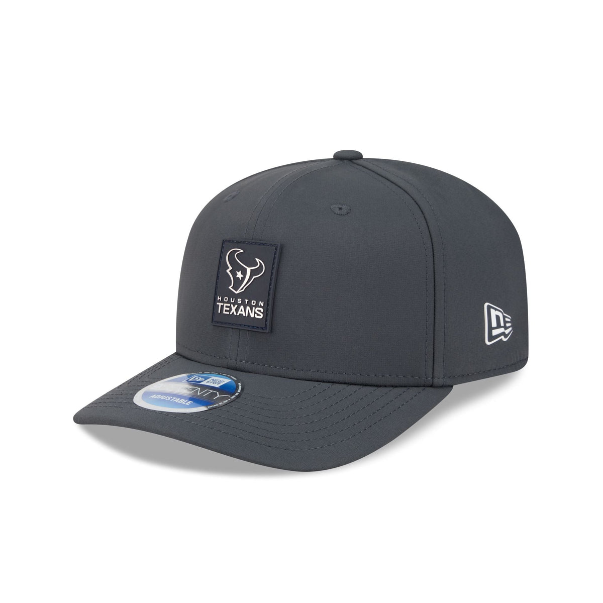Houston Texans 2025 Sideline Cold Weather Steel Clouds 9SEVENTY Stretch-Snap Hat
