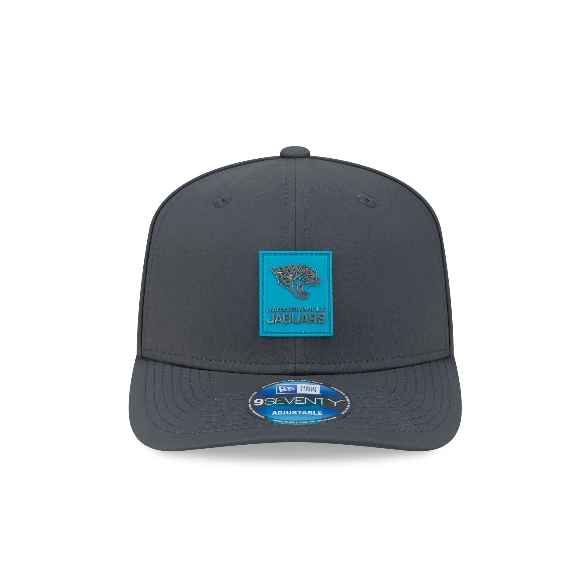 Jacksonville Jaguars 2025 Sideline Cold Weather Steel Clouds 9SEVENTY Stretch-Snap Hat