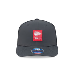 Kansas City Chiefs 2025 Sideline Cold Weather Steel Clouds 9SEVENTY Stretch-Snap Hat