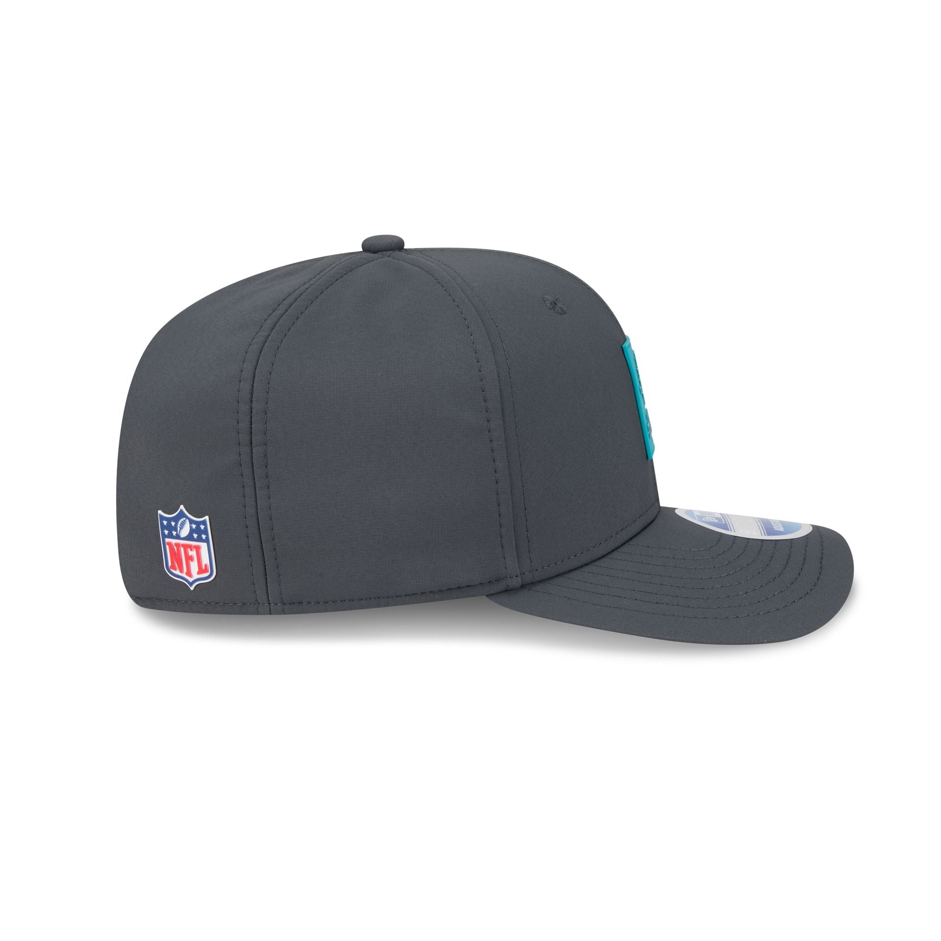 Miami Dolphins 2025 Sideline Cold Weather Steel Clouds 9SEVENTY Stretch-Snap Hat