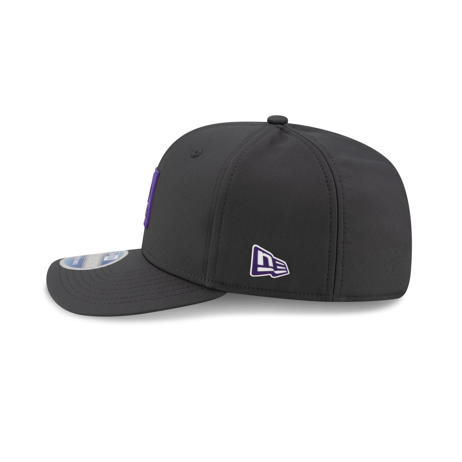 Minnesota Vikings 2025 Sideline Cold Weather Steel Clouds 9SEVENTY Stretch-Snap Hat