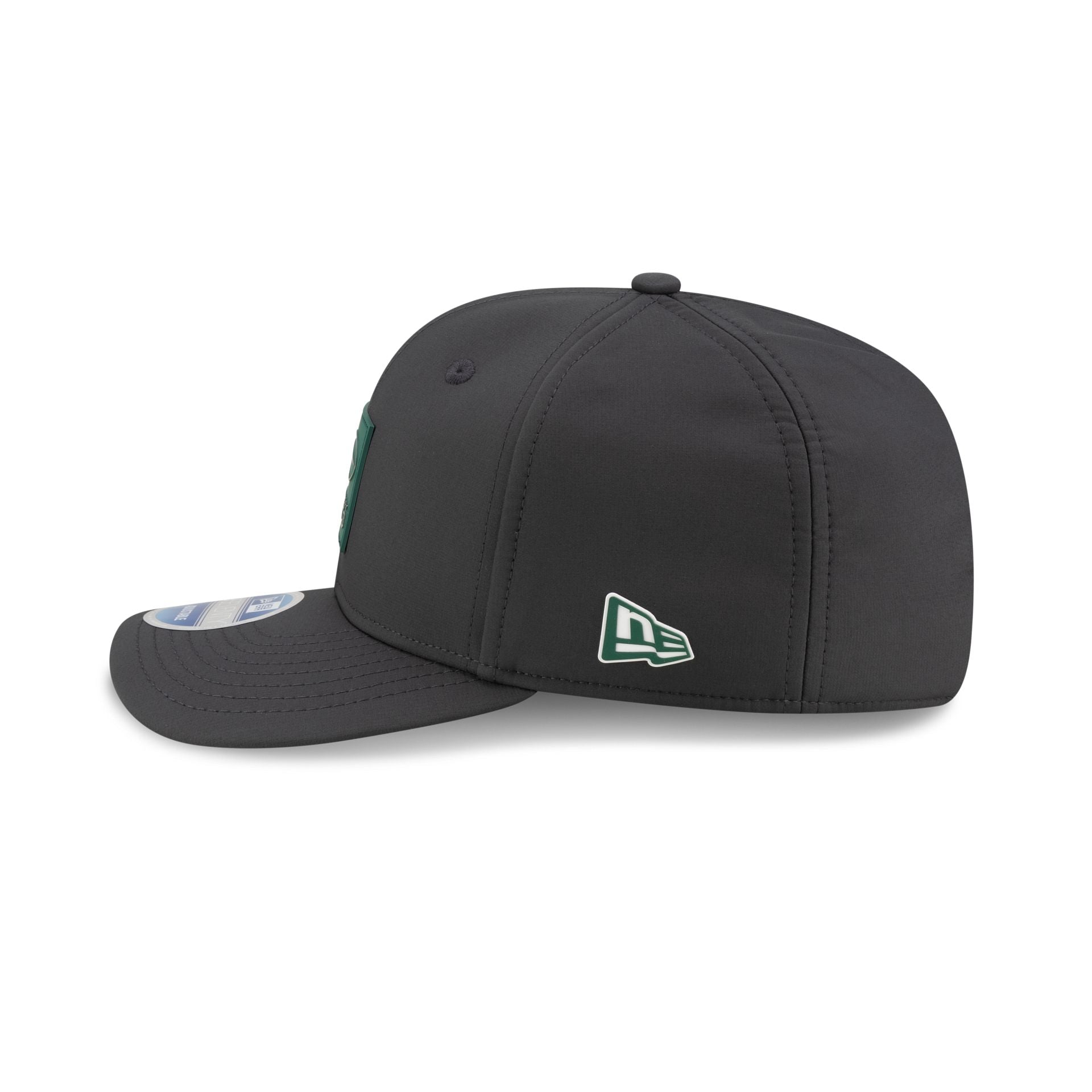 New York Jets 2025 Sideline Cold Weather Steel Clouds 9SEVENTY Stretch-Snap Hat