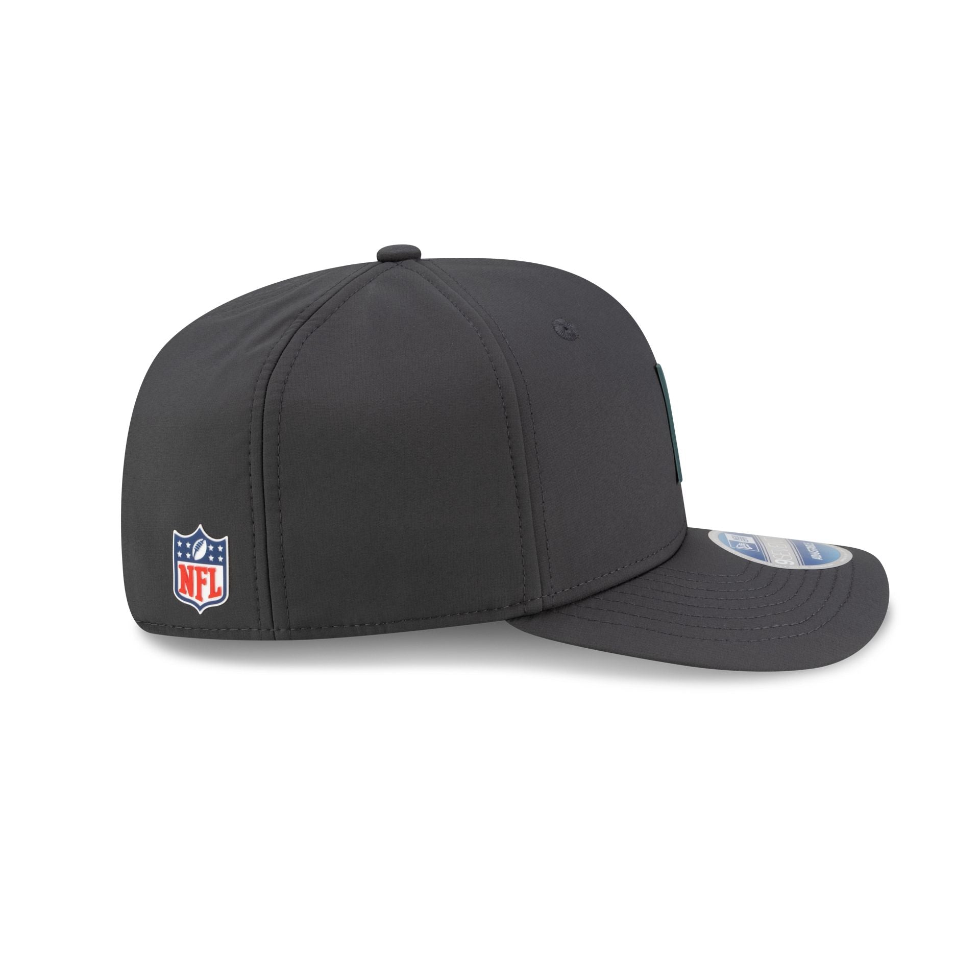 Philadelphia Eagles 2025 Sideline Cold Weather Steel Clouds 9SEVENTY Stretch-Snap Hat