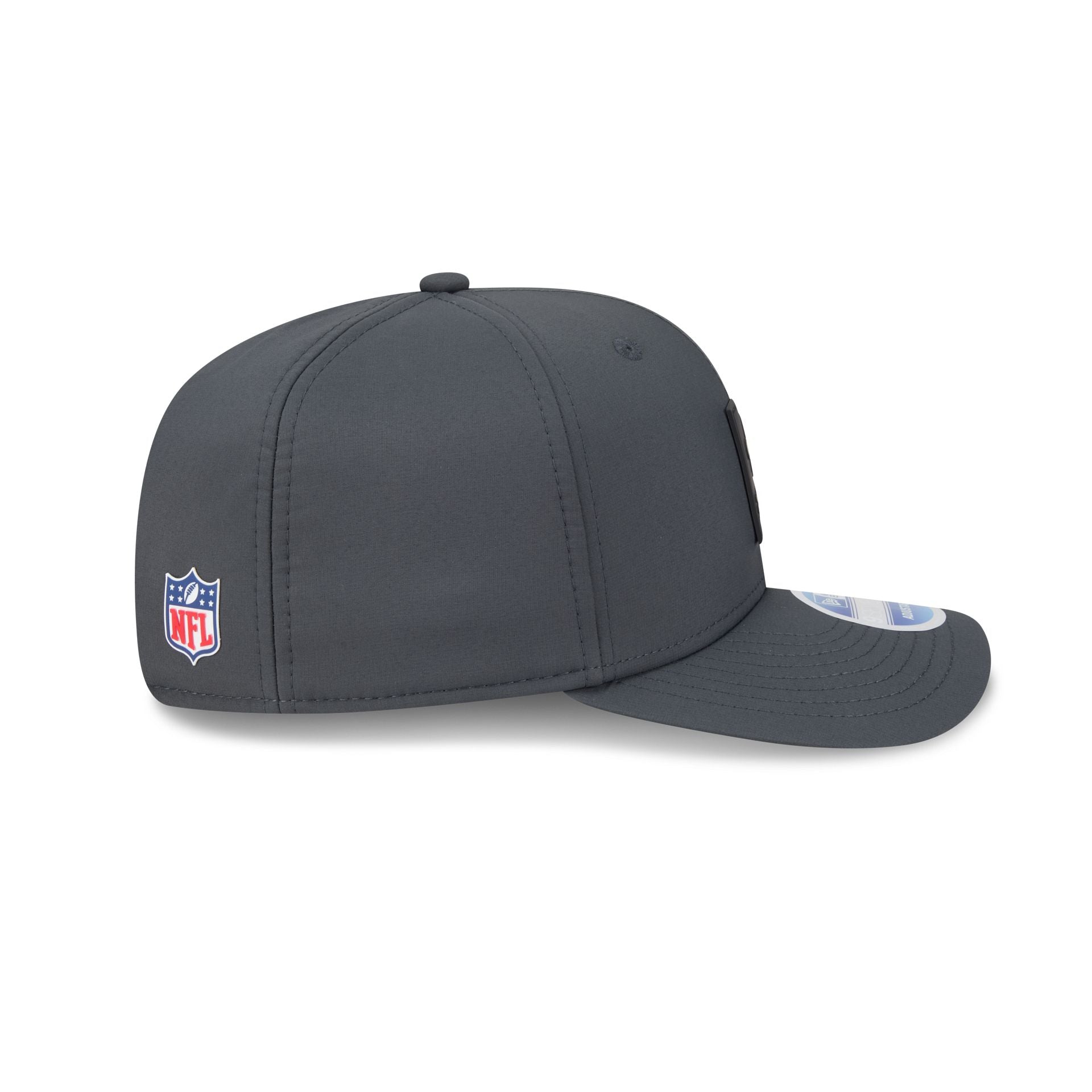 New Orleans Saints 2025 Sideline Cold Weather Steel Clouds 9SEVENTY Stretch-Snap Hat