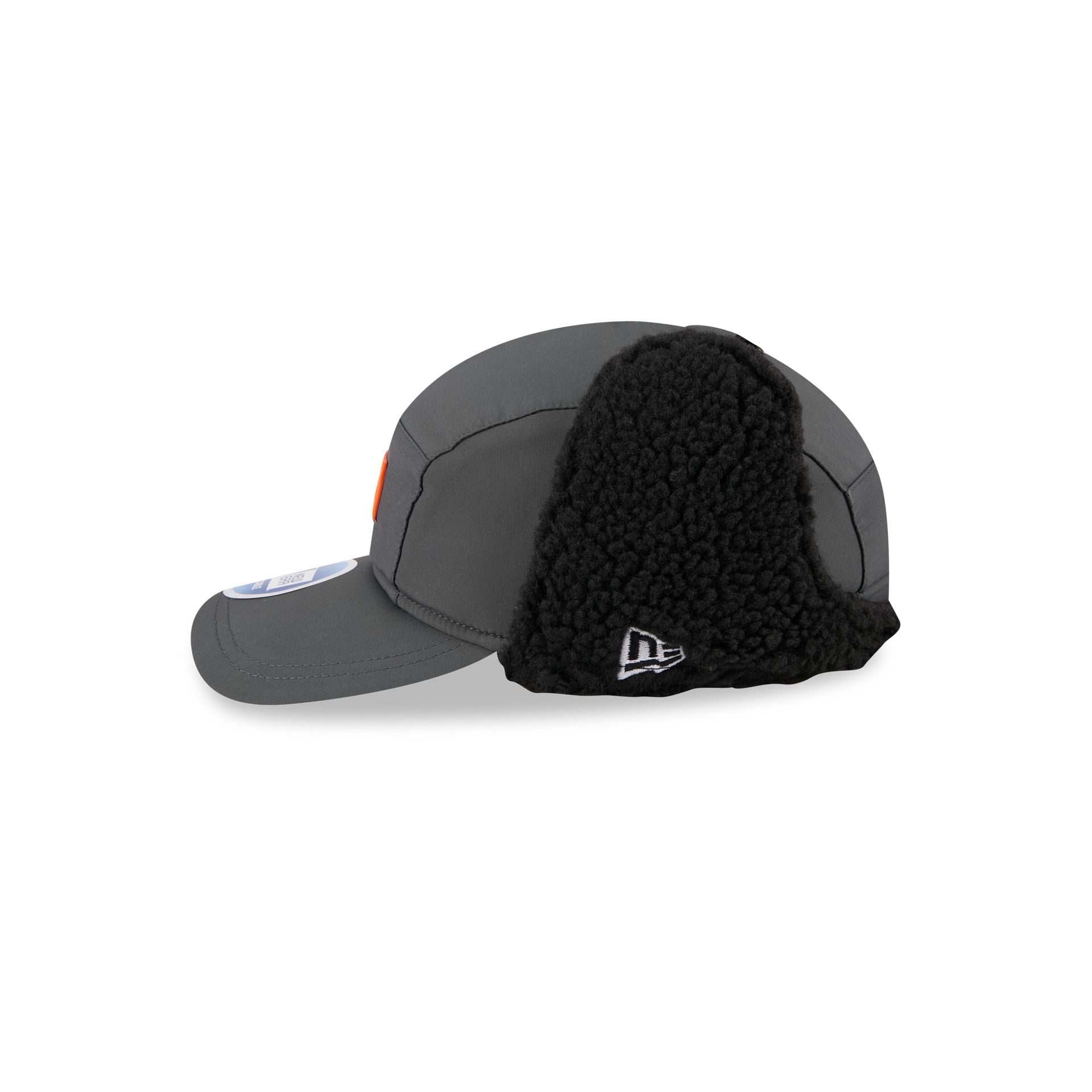Denver Broncos 2025 Sideline Cold Weather Steel Clouds Runner Dogear Adjustable Hat