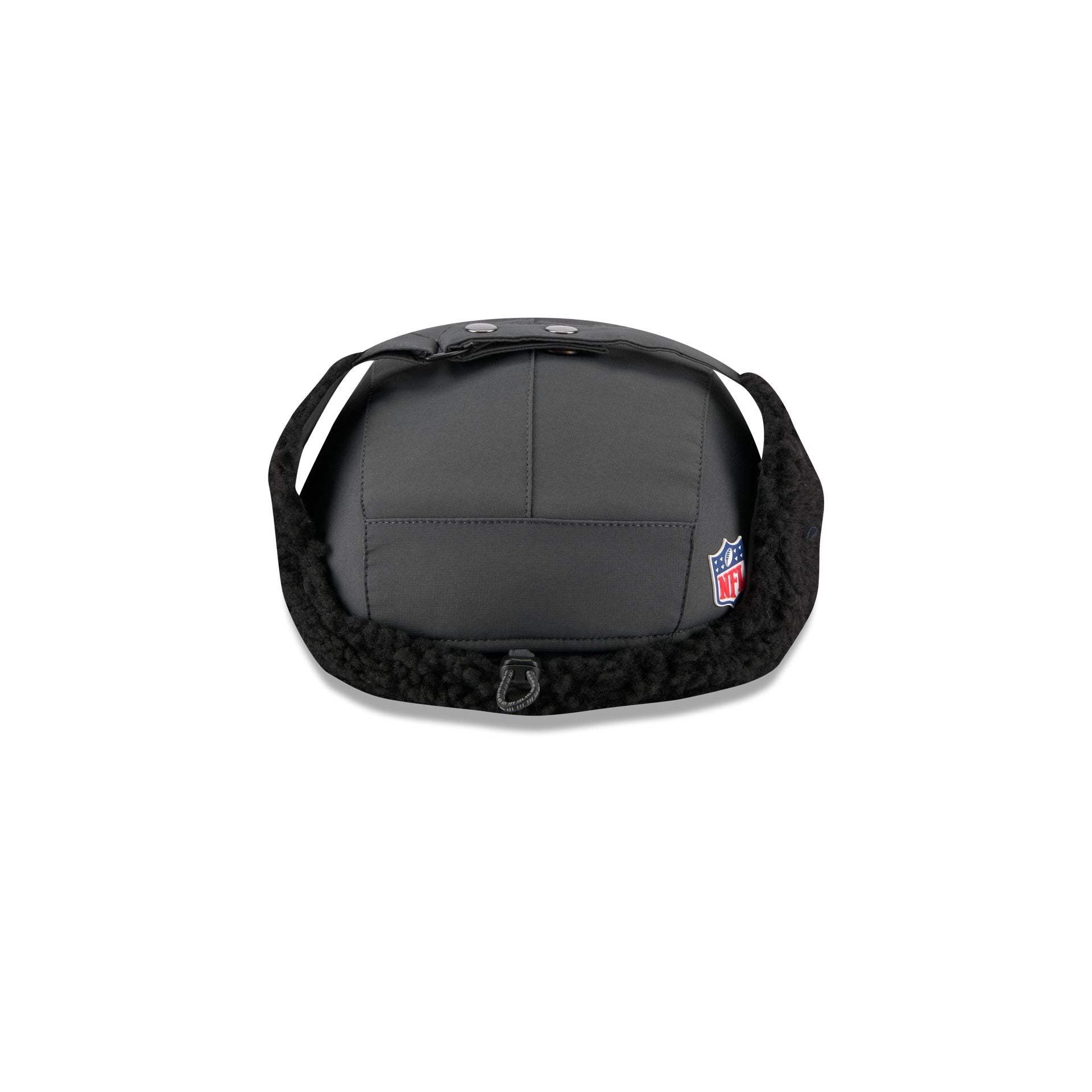 Las Vegas Raiders 2025 Sideline Cold Weather Steel Clouds Runner Dogear Adjustable Hat