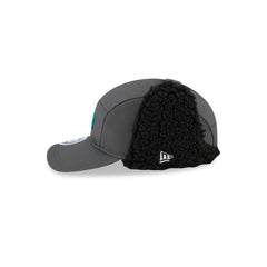 Jacksonville Jaguars 2025 Sideline Cold Weather Steel Clouds Runner Dogear Adjustable Hat