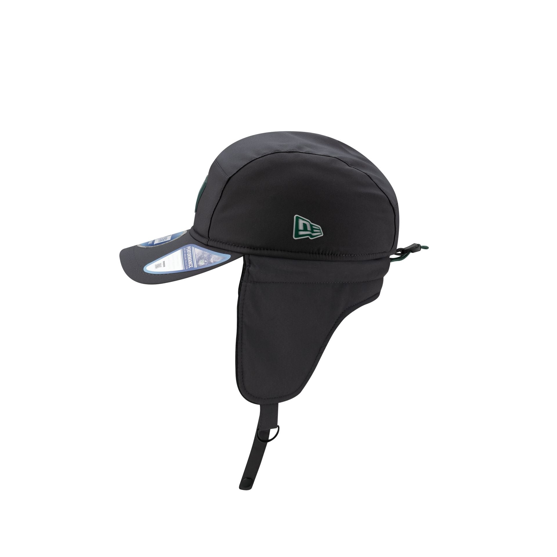 Philadelphia Eagles 2025 Sideline Cold Weather Steel Clouds Runner Dogear Adjustable Hat