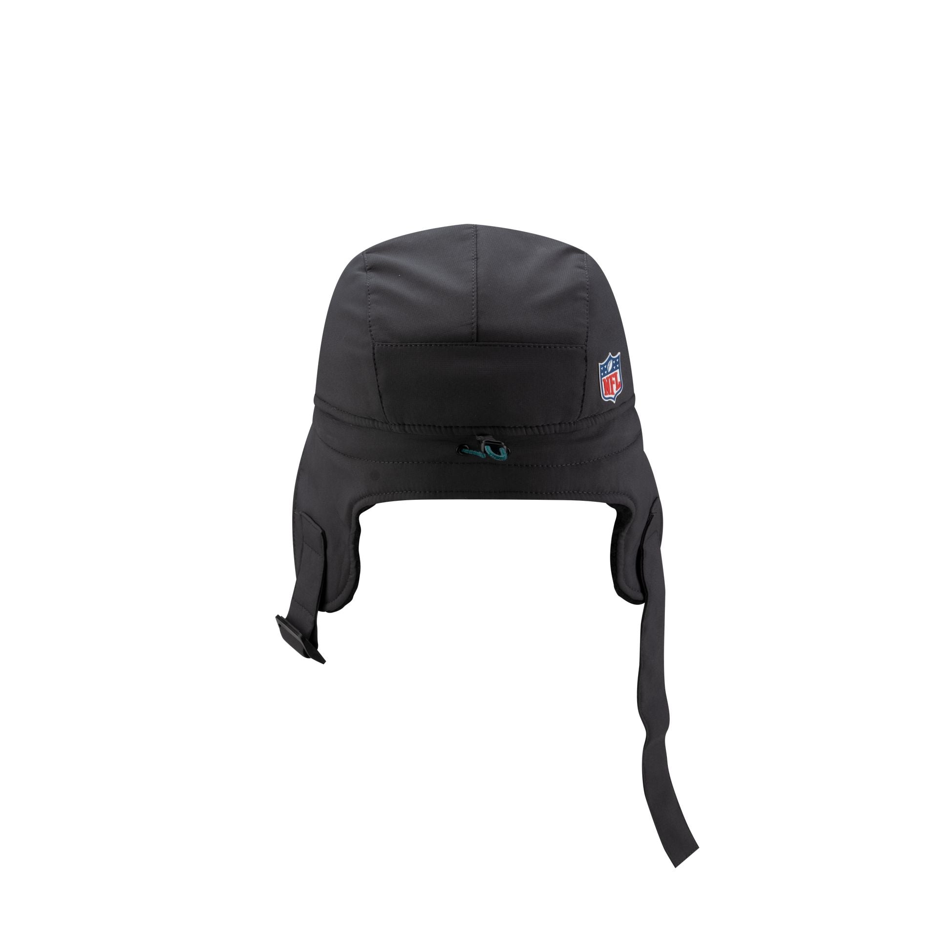 Philadelphia Eagles 2025 Sideline Cold Weather Steel Clouds Runner Dogear Adjustable Hat