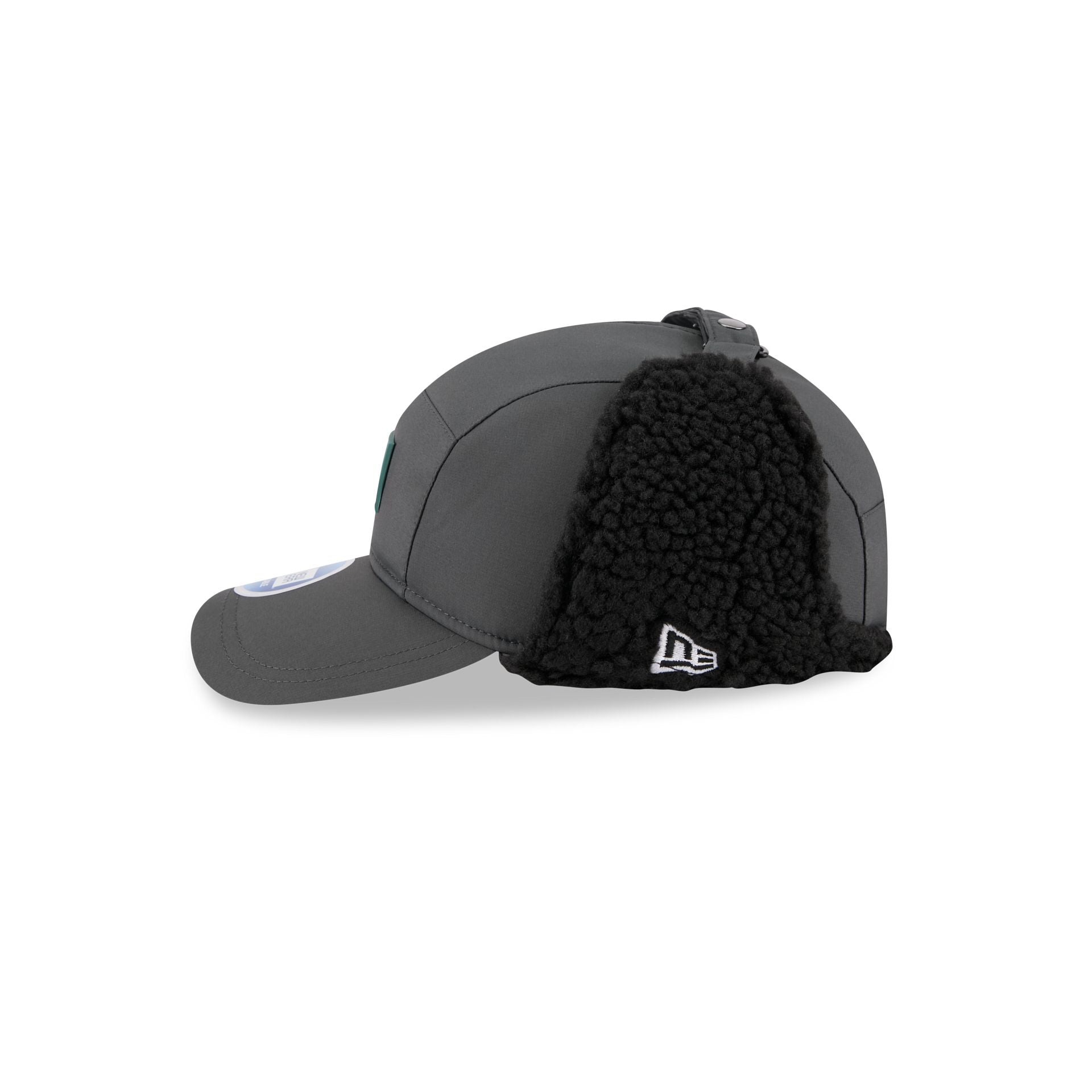 Philadelphia Eagles 2025 Sideline Cold Weather Steel Clouds Runner Dogear Adjustable Hat