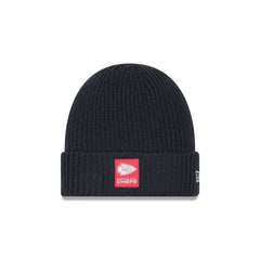 Kansas City Chiefs 2025 Sideline Cold Weather Steel Clouds Cuff Knit Beanie