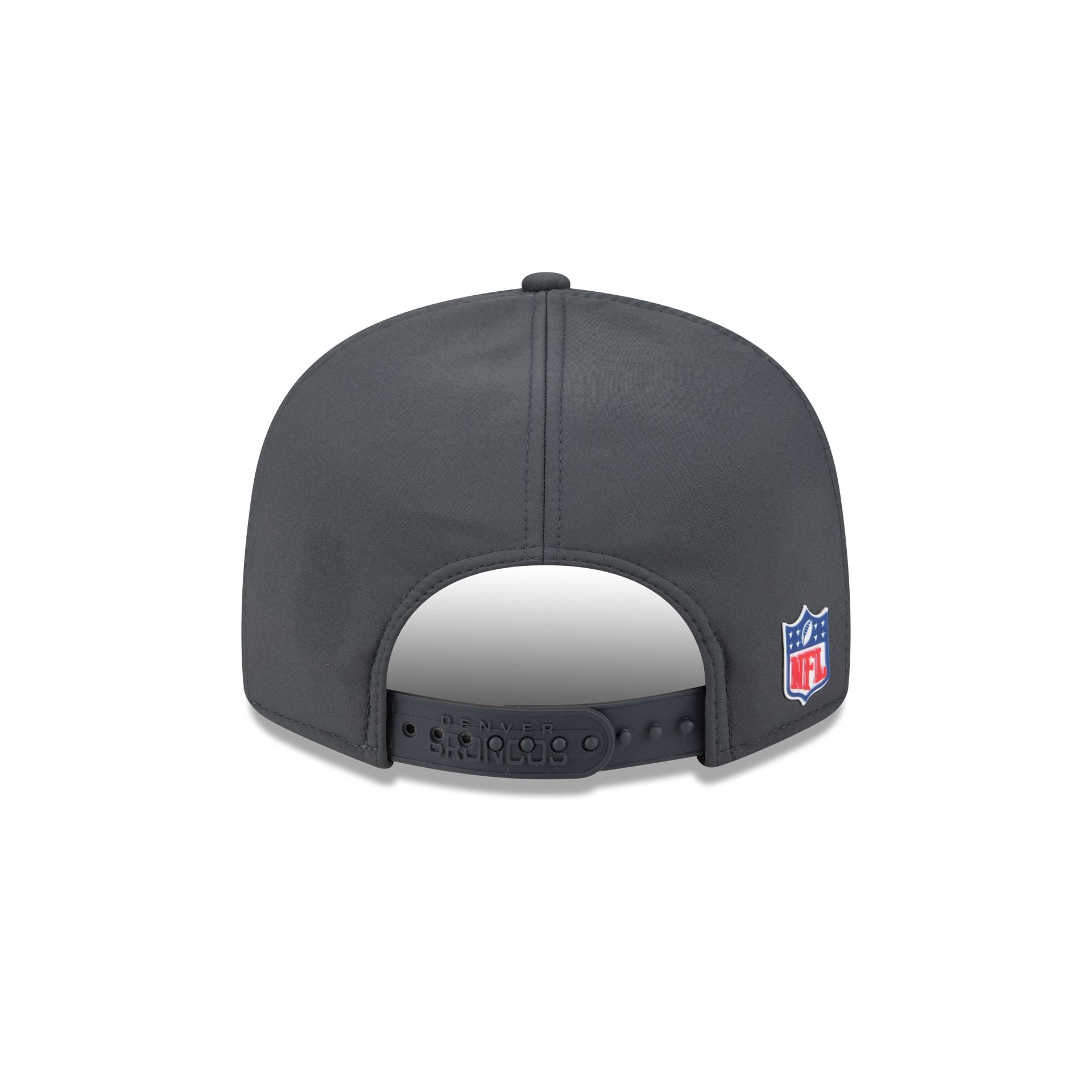 Denver Broncos 2025 Sideline Cold Weather Steel Clouds Split Panel 9FIFTY Snapback Hat