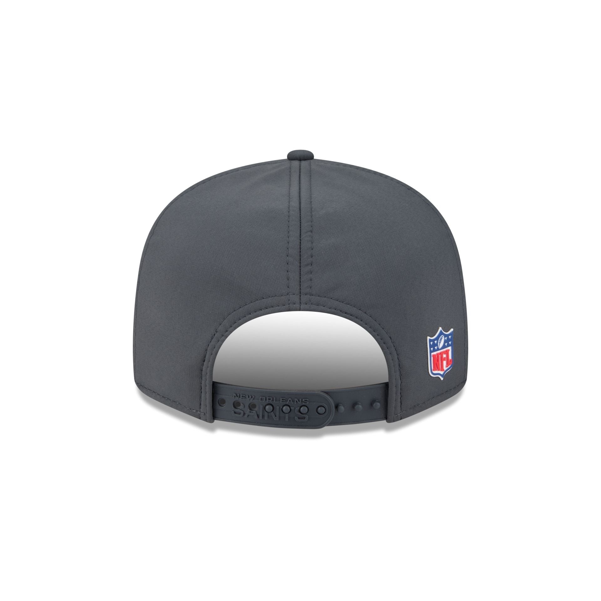 New Orleans Saints 2025 Sideline Cold Weather Steel Clouds Split Panel 9FIFTY Snapback Hat