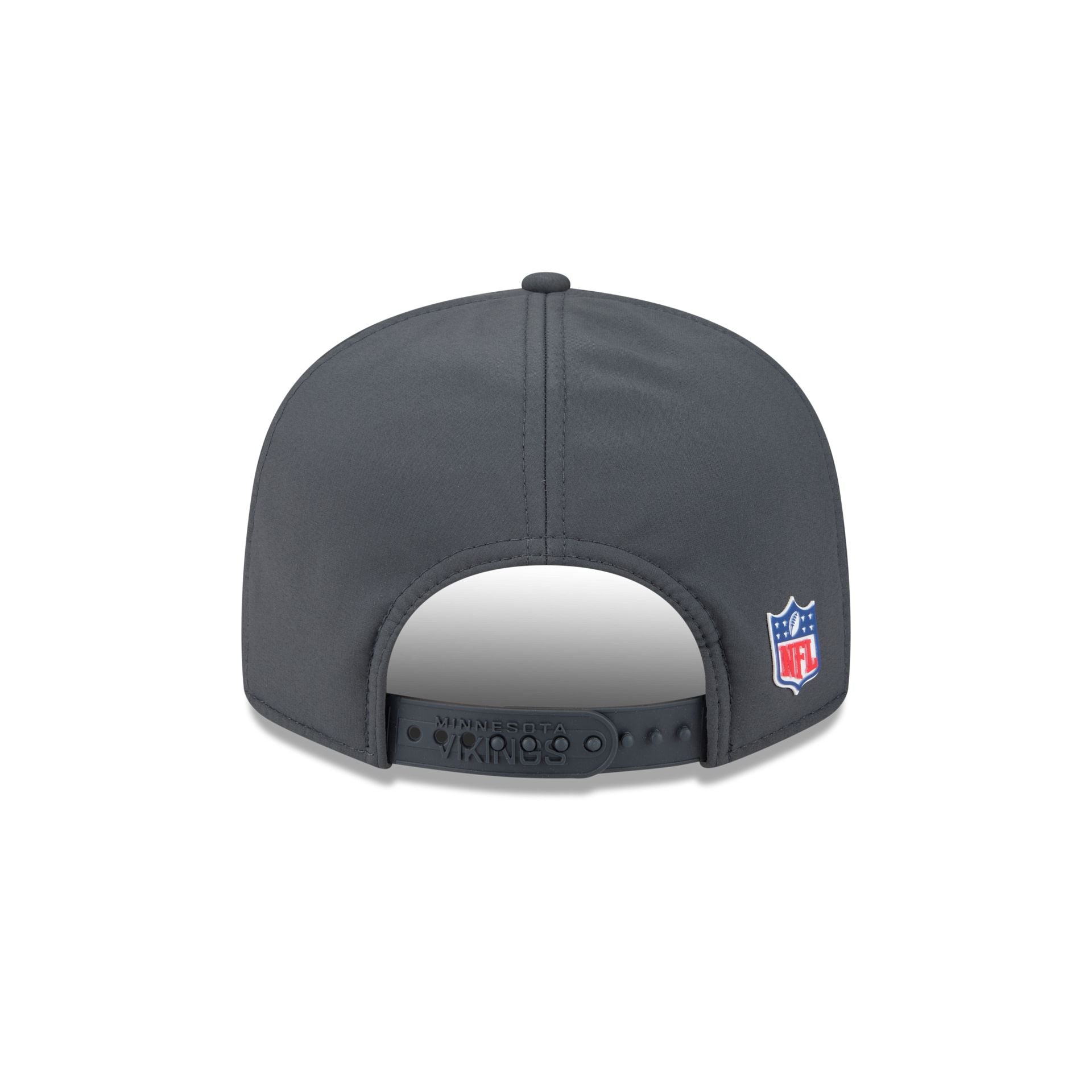 Minnesota Vikings 2025 Sideline Cold Weather Steel Clouds Split Panel 9FIFTY Snapback Hat