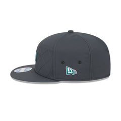 Philadelphia Eagles 2025 Sideline Cold Weather Steel Clouds Split Panel 9FIFTY Snapback Hat