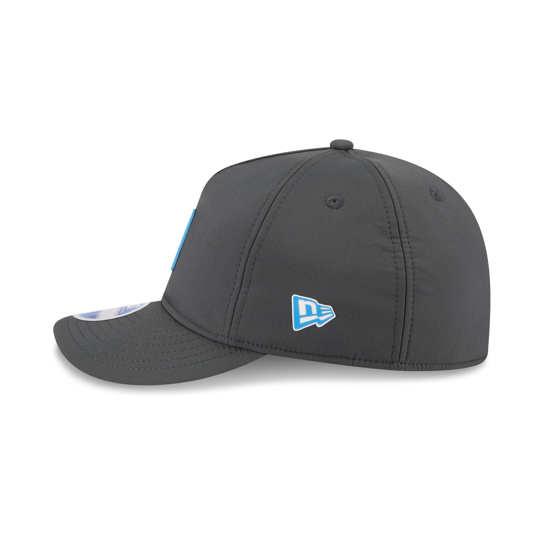 Las Vegas Raiders 2025 Sideline Cold Weather Steel Clouds Retro Crown 59FIFTY A-Frame Fitted Hat