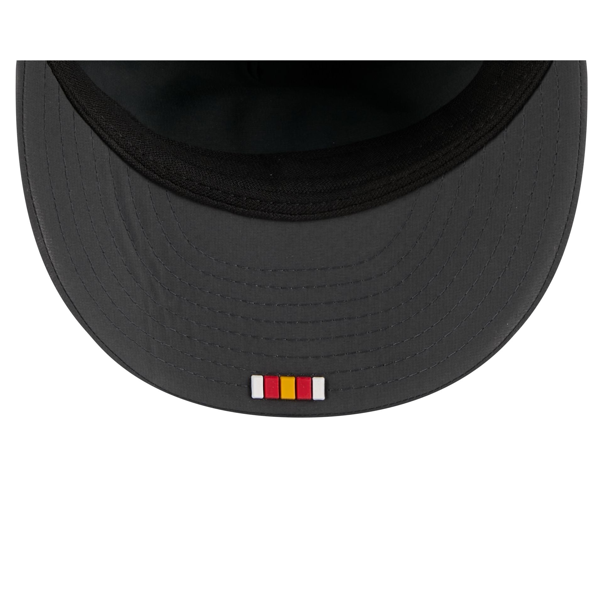 Kansas City Chiefs 2025 Sideline Cold Weather Steel Clouds Retro Crown 59FIFTY A-Frame Fitted Hat