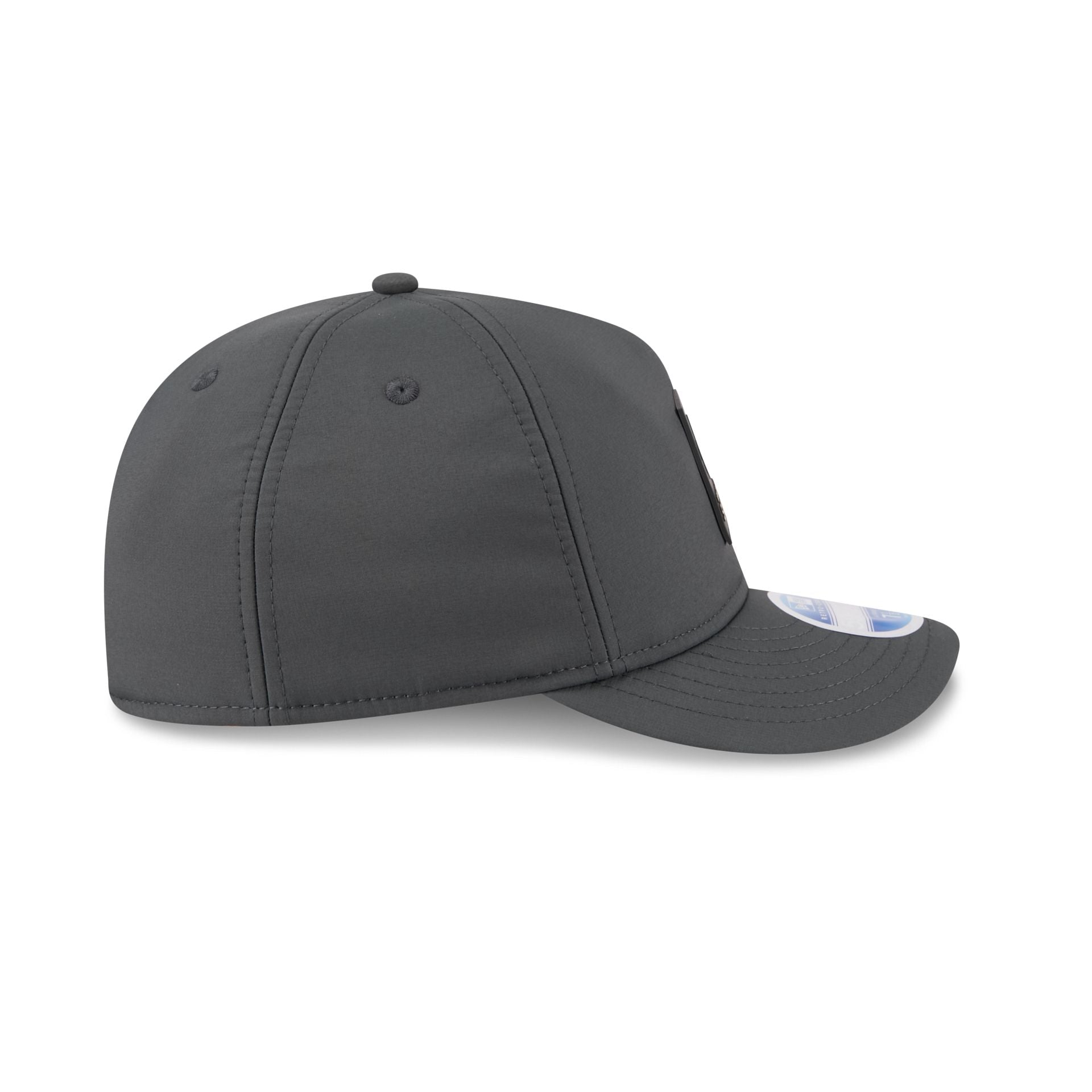 New Orleans Saints 2025 Sideline Cold Weather Steel Clouds Retro Crown 59FIFTY A-Frame Fitted Hat