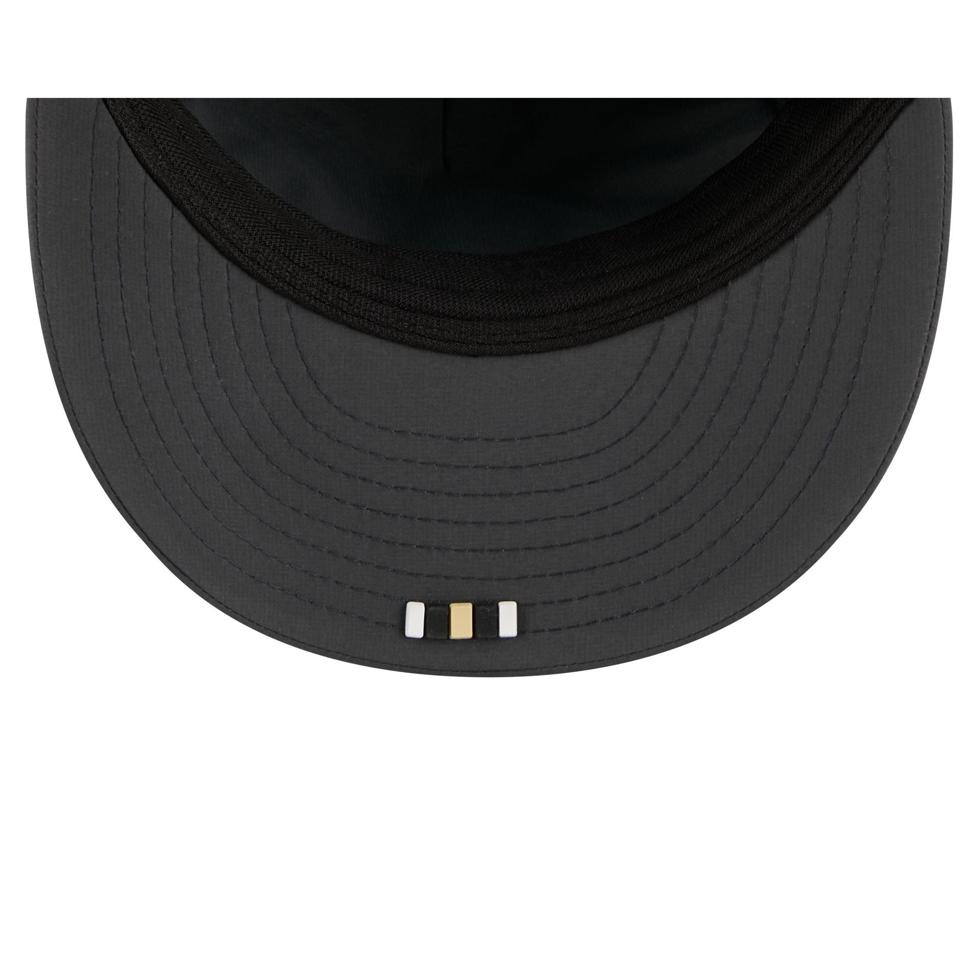 New Orleans Saints 2025 Sideline Cold Weather Steel Clouds Retro Crown 59FIFTY A-Frame Fitted Hat
