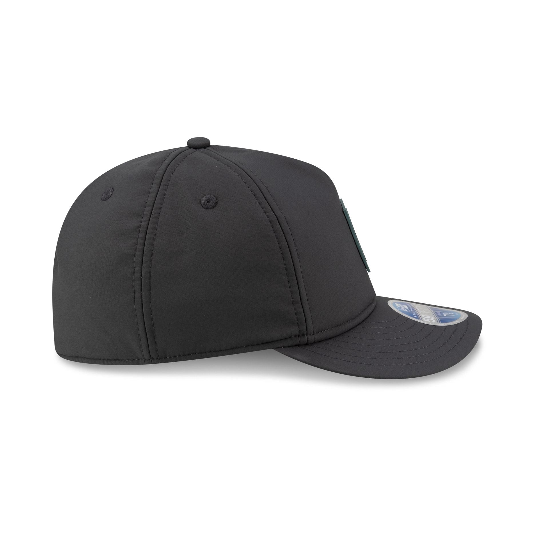 New York Jets 2025 Sideline Cold Weather Steel Clouds Retro Crown 59FIFTY A-Frame Fitted Hat