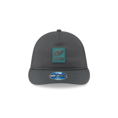 Philadelphia Eagles 2025 Sideline Cold Weather Steel Clouds Retro Crown 59FIFTY A-Frame Fitted Hat
