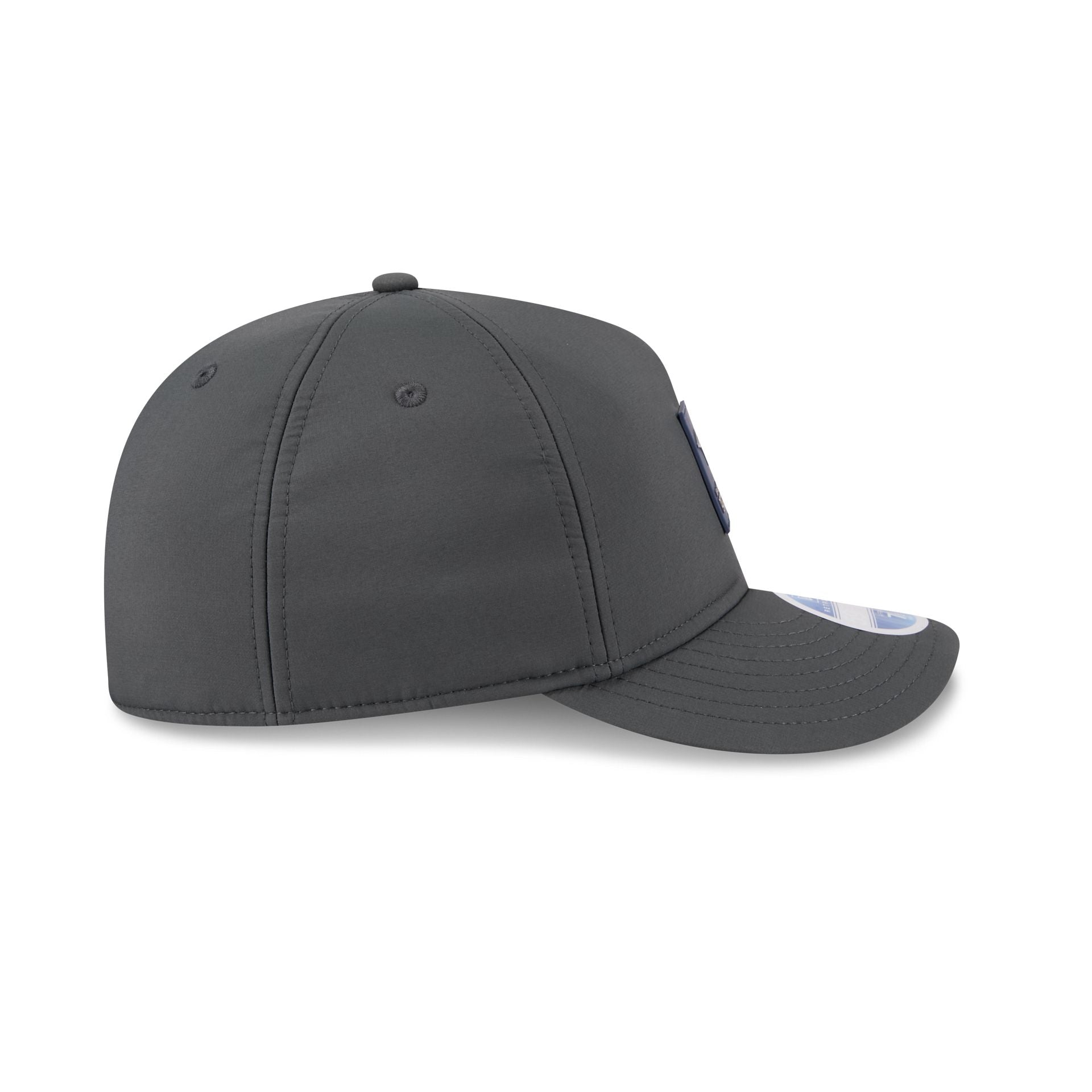 New England Patriots 2025 Sideline Cold Weather Steel Clouds Retro Crown 59FIFTY A-Frame Fitted Hat