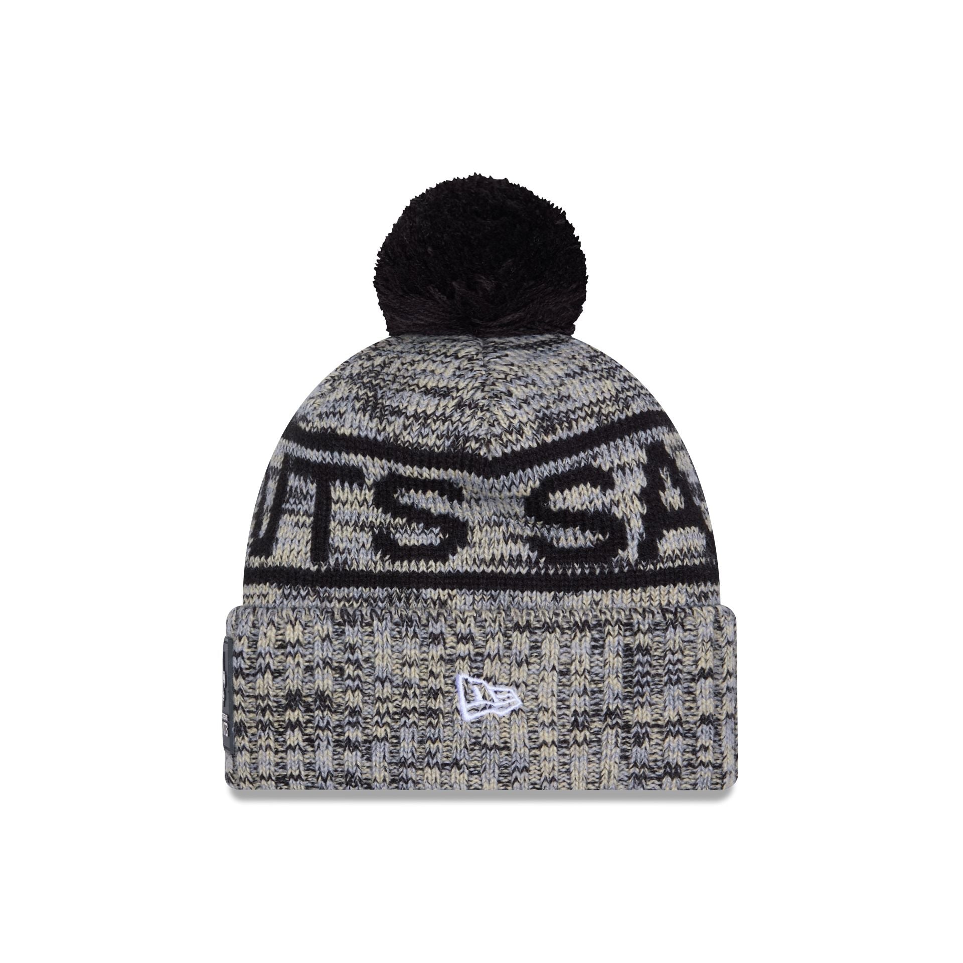 New Orleans Saints 2025 Sideline Cold Weather Pom Knit Hat